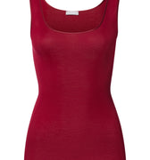 Cotton Seamless Round Neck Cotton Tank Top | Red Dahlia 71604-2418